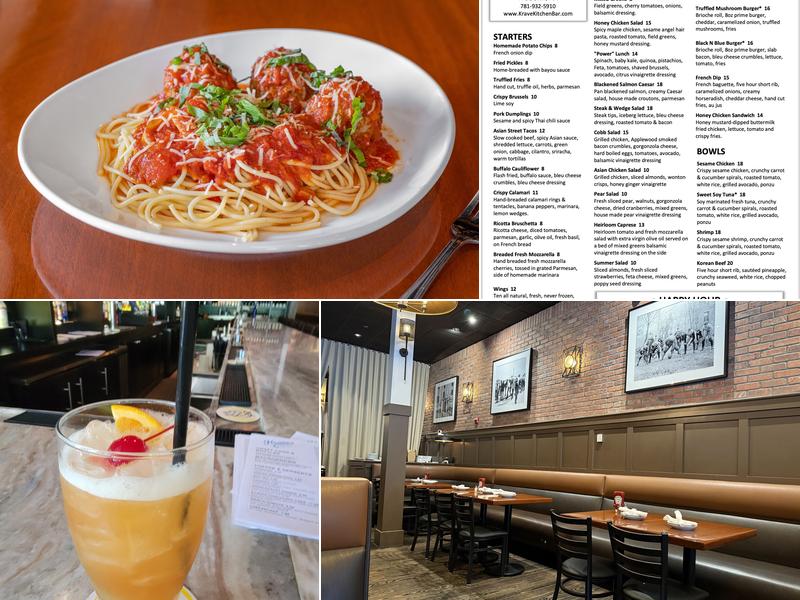 Krave Kitchen & Bar Menu