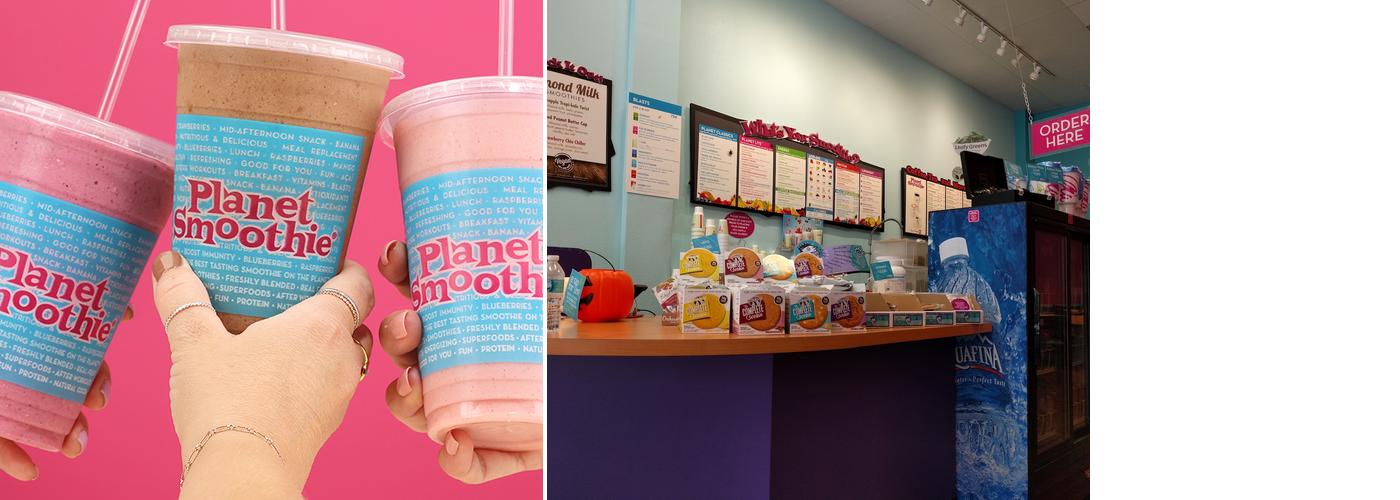 Planet Smoothie Menu