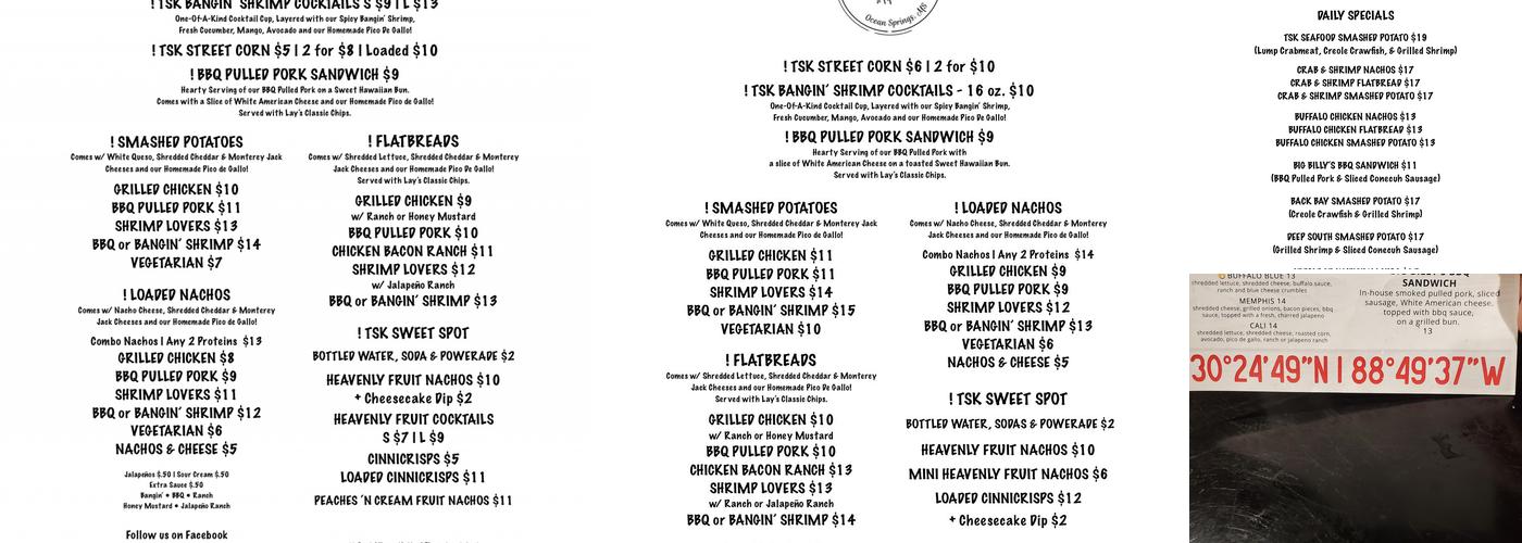 The Scratch Kitchen & Bar Menu