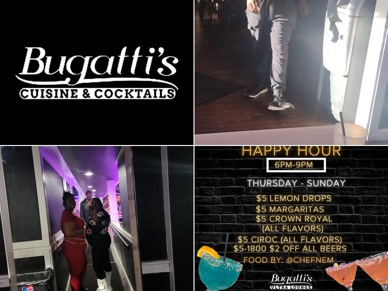 Bugatti's Ultra Lounge Menu