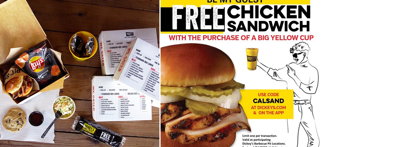 Dickey's Barbecue Pit Menu