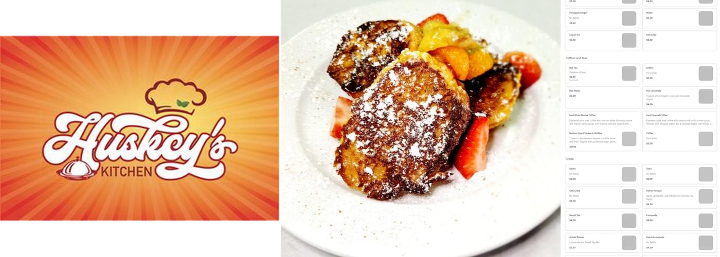 Huskey's Kitchen Menu