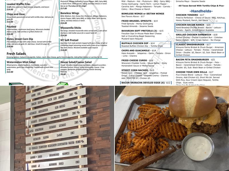 Active Ingredient Brewing Company Menu