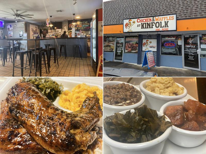 Chicken & Waffles at Kinfolk and More