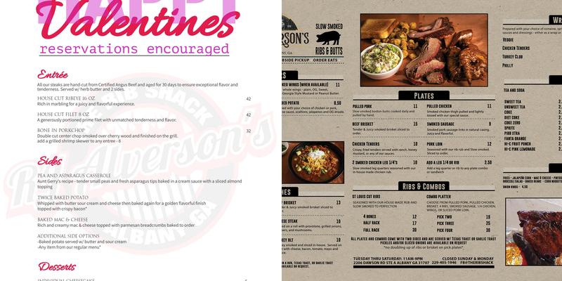 Ribs N Wangs Shack Menu