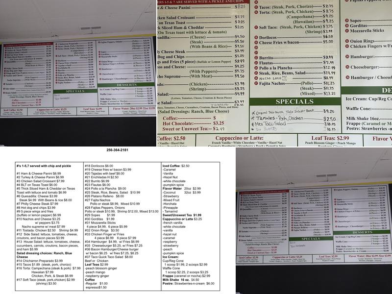 THE HIDEOUT COFFEE SHOP Menu