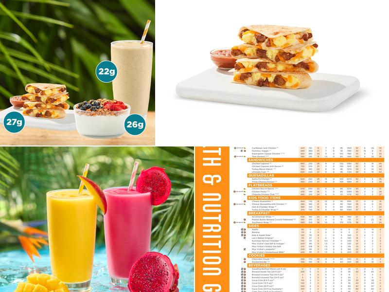 Tropical Smoothie Cafe Menu