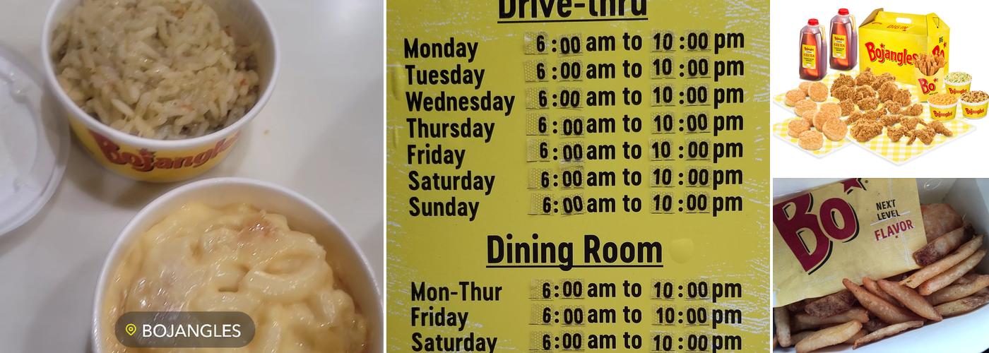 Bojangles Menu