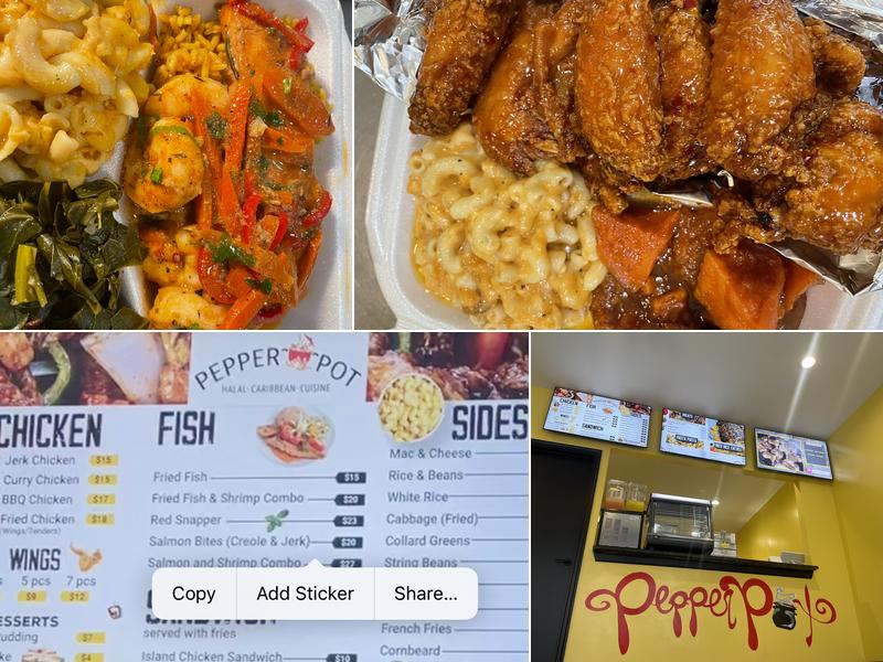 Pepperpot Menu