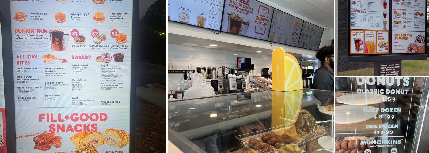 Dunkin' Menu