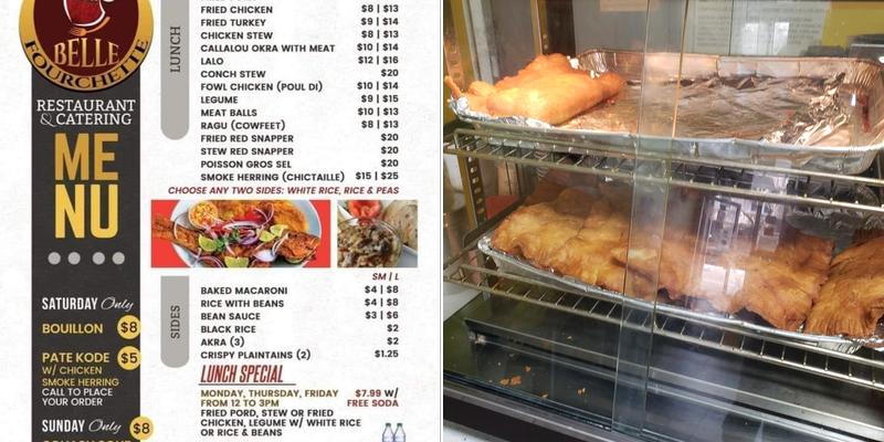 BelleFourchetter Restaurant Menu