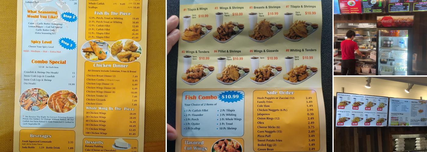 Cod Tail Of Albany Menu