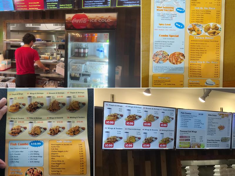 Cod Tail Of Albany Menu