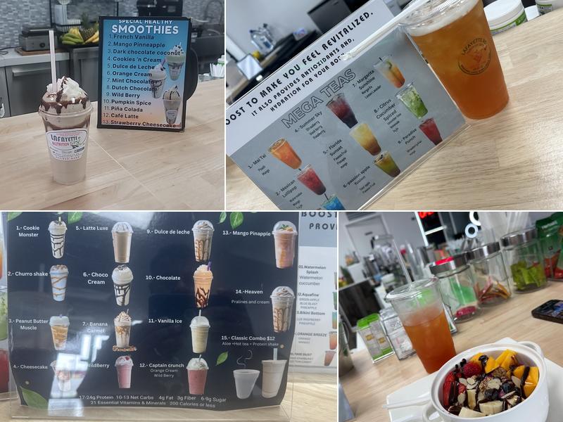 Lafayette Rd Nutrition Spot (UNIVERSAL PLAZA) Menu