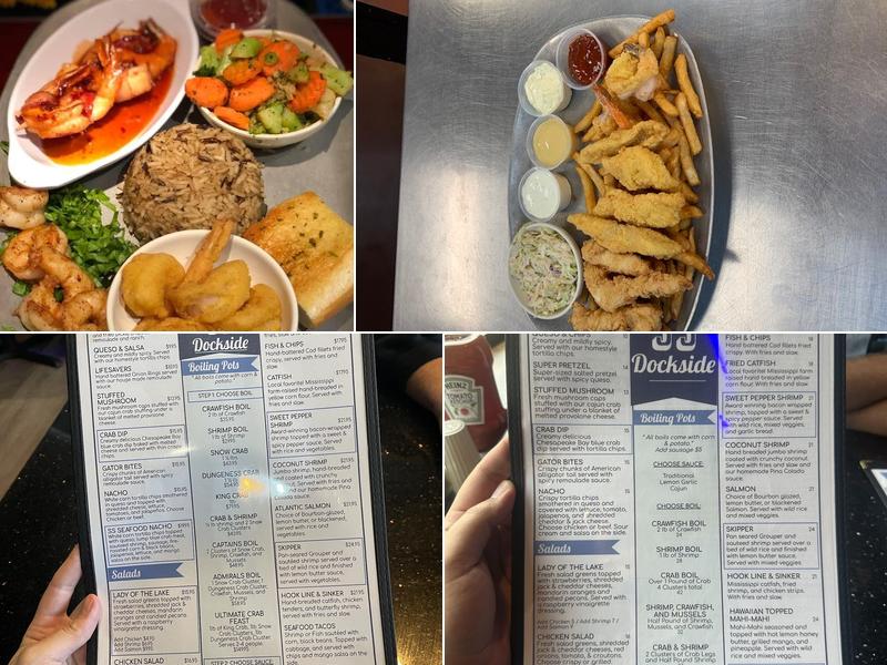 SS Dockside Menu