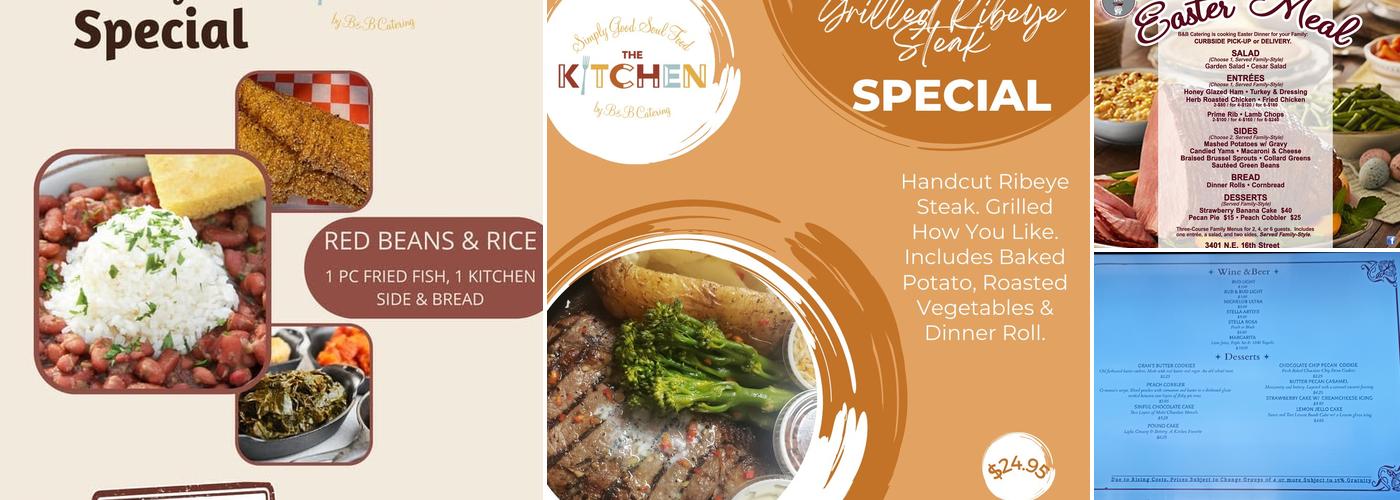 The Kitchen by B&B Catering Menu
