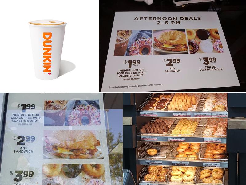 Dunkin' Menu