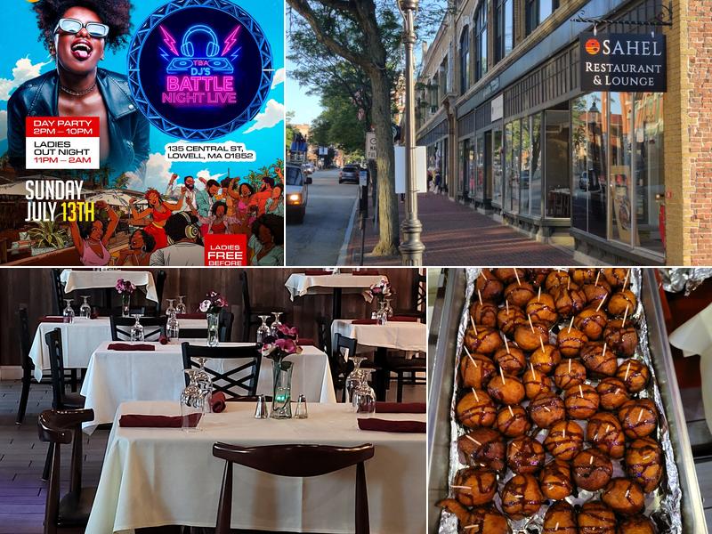 Sahel Restaurant & Lounge 135 Central St, Lowell