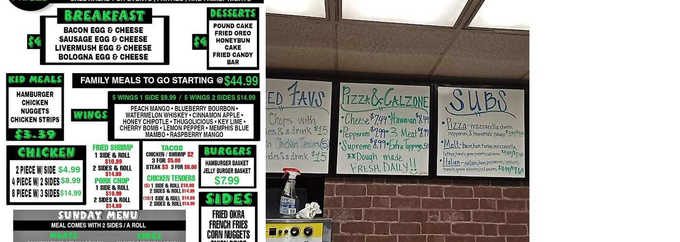 The Kitchen Menu