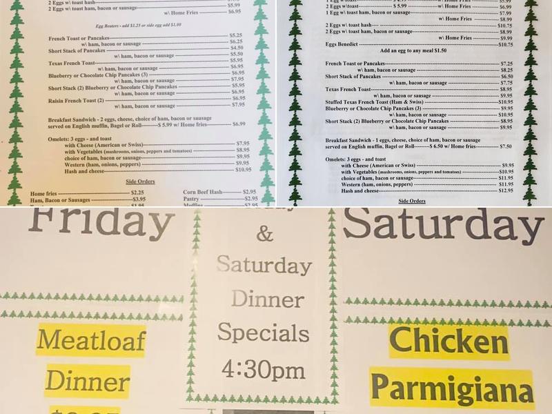 North Country Eatery Menu