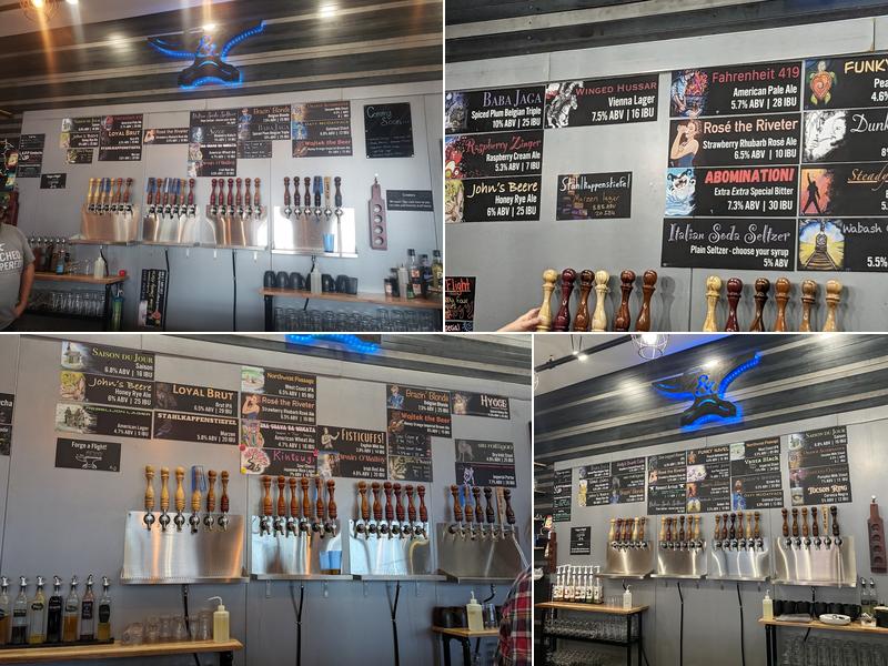 Quenched & Tempered Brewing Co. Taproom Menu