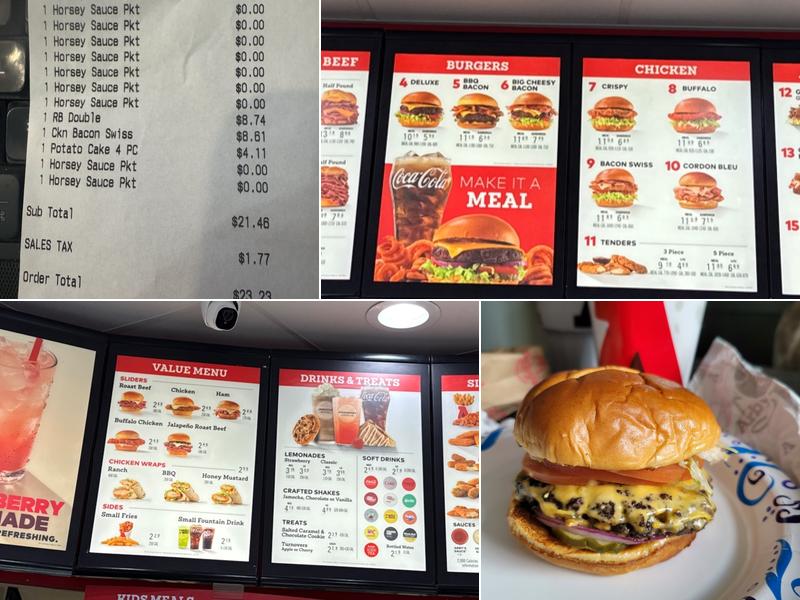 Arby's Menu