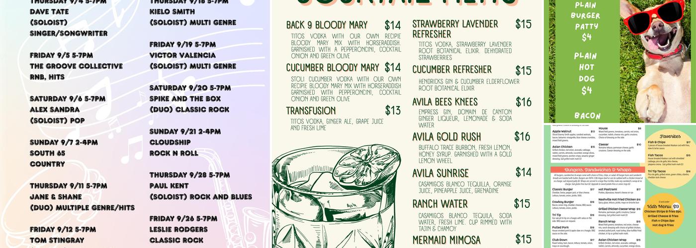 Mulligan's Restaurant Menu