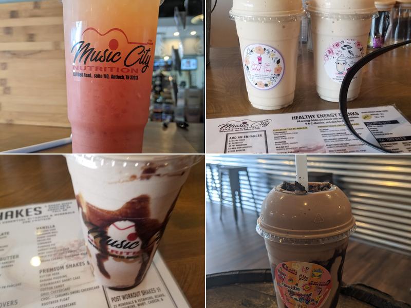 Music City Nutrition Menu