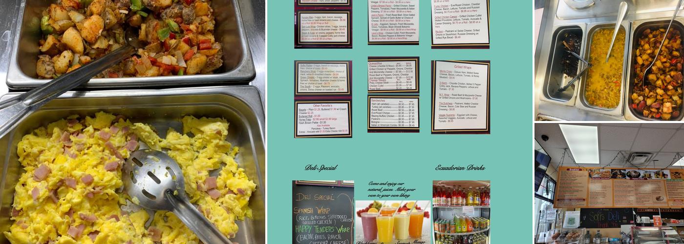 Sofi’s Deli inc. Menu