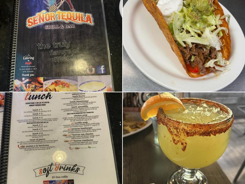 Señor Tequila Grill & Bar Menu