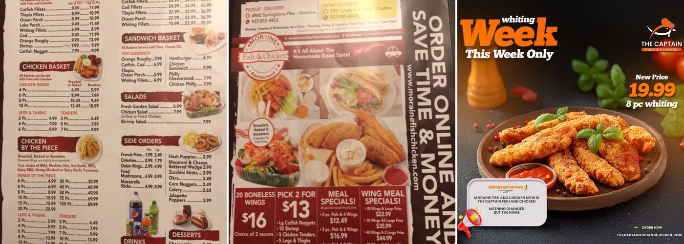 The Chicken Co. Menu