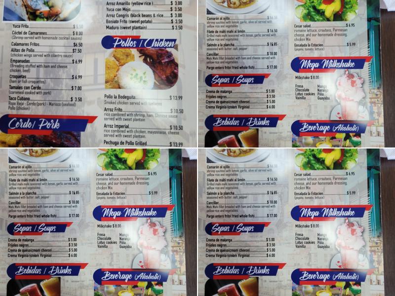 La Bodeguita Del Medio Menu