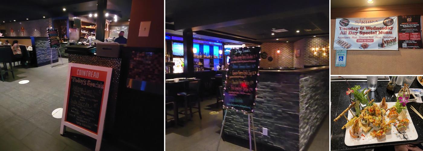 Sakura hibachi sushi Menu