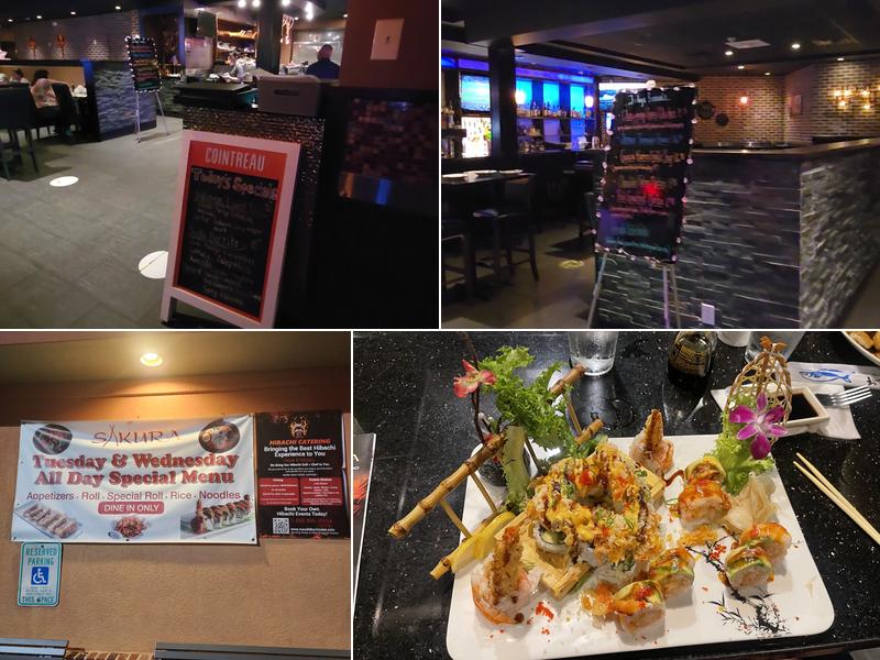 Sakura hibachi sushi Menu