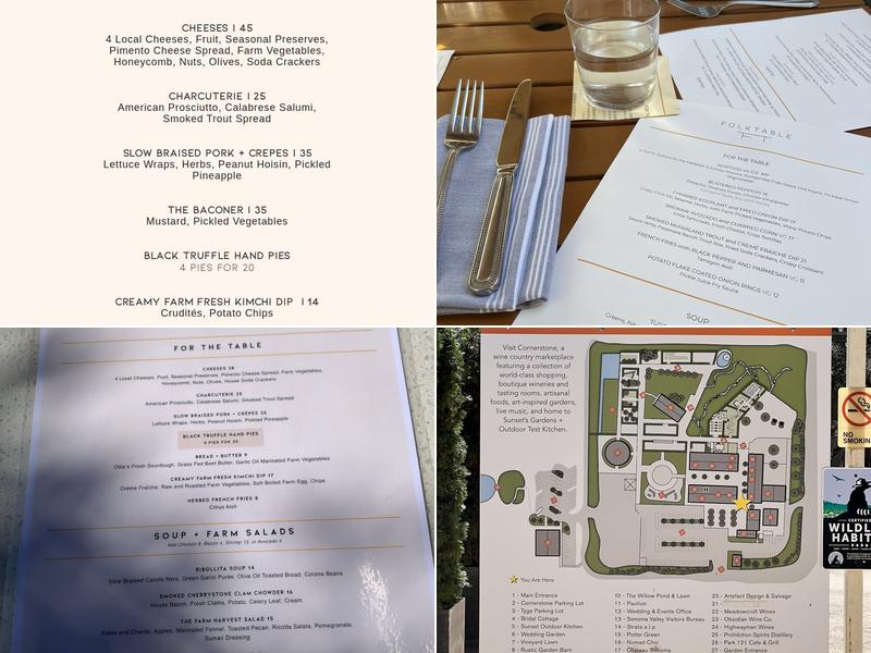 FolkTable Restaurant Menu