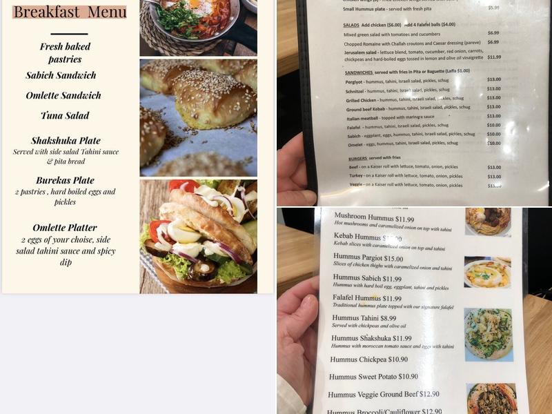 Kosher Atlanta Shawarma & Sandwiches Menu