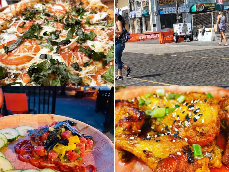 Brick oven pizza 1398-1322 Boardwalk, Atlantic City