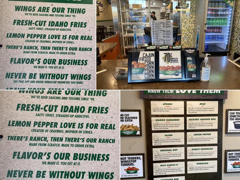 Wingstop Menu