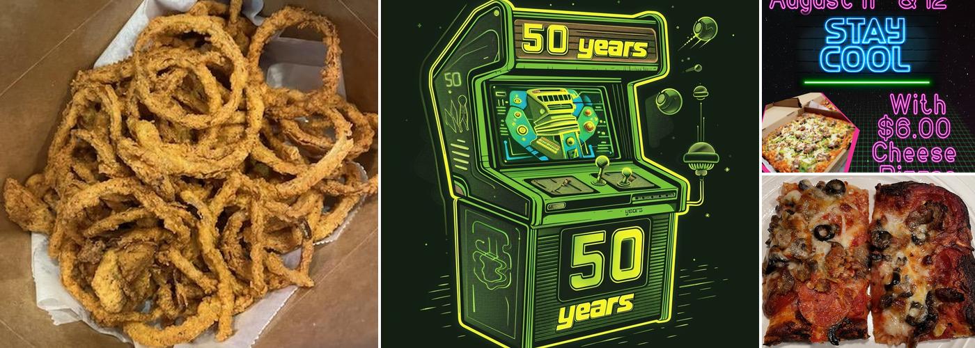 Pizza at Fun and Games