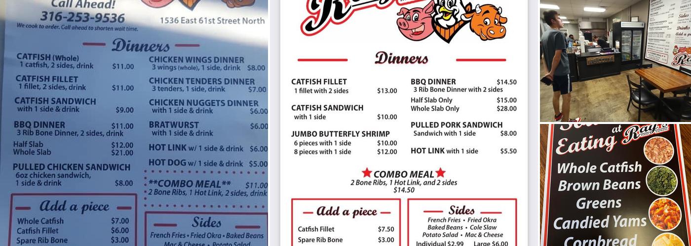 Ray's Mobile LLC Menu