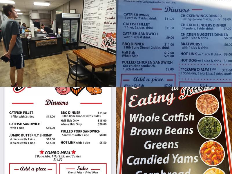 Ray's Mobile LLC Menu