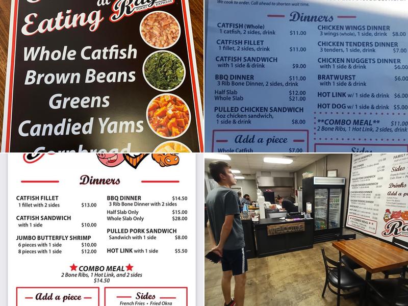 Ray's Mobile LLC Menu