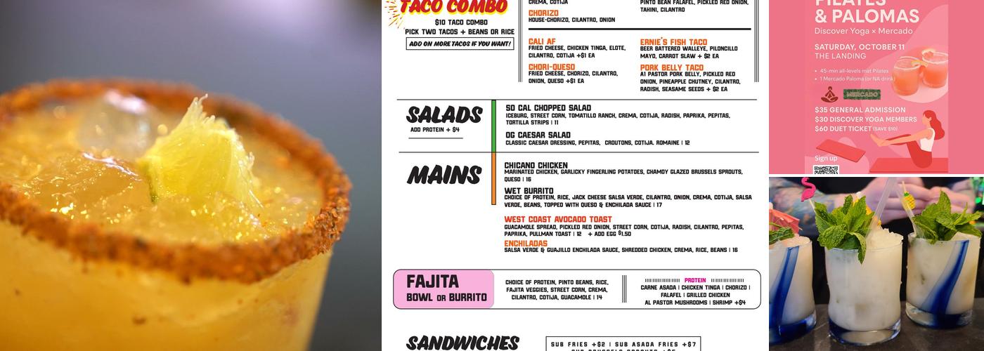 Mercado Menu