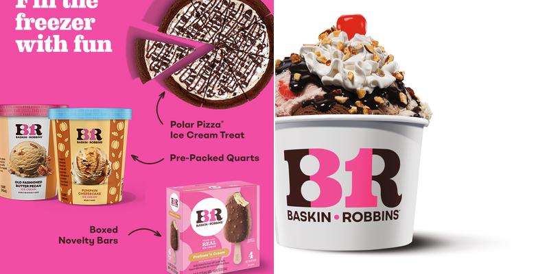 Baskin-Robbins Menu