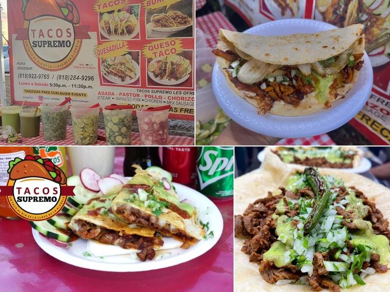 Tacos Supremo Menu