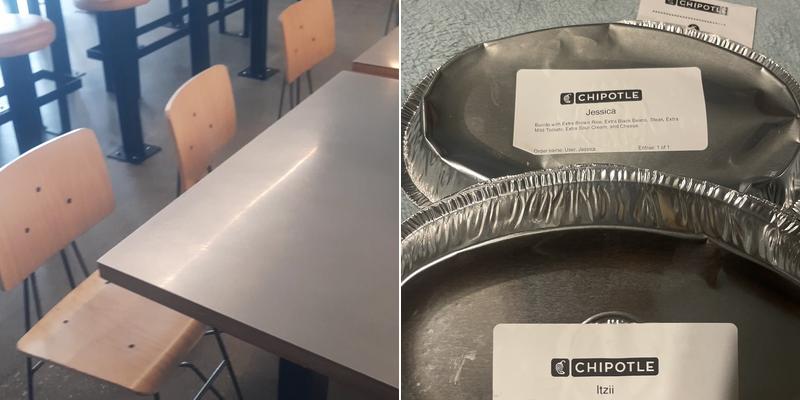 Chipotle Mexican Grill Menu