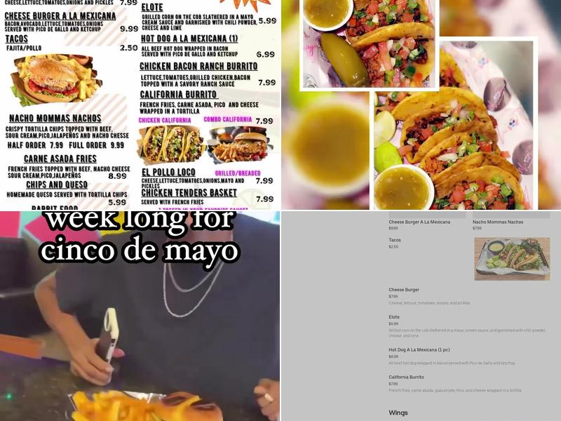 Mis Tragos Bar & Grill Menu