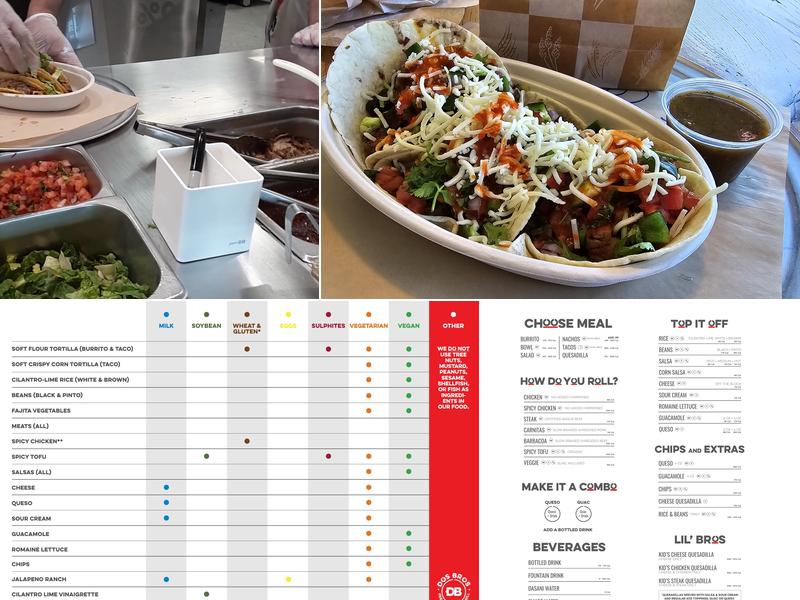 DosBros Fresh Mexican Grill Menu