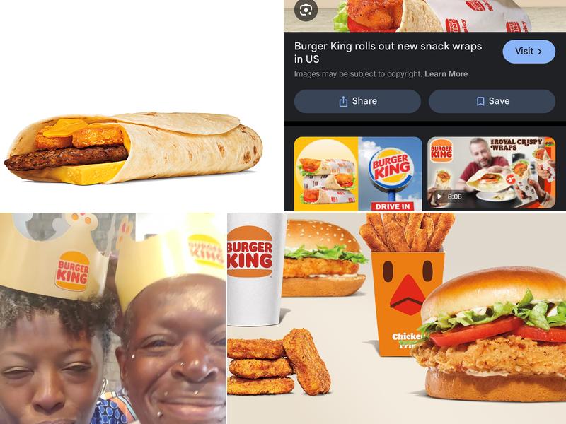 Burger King Menu