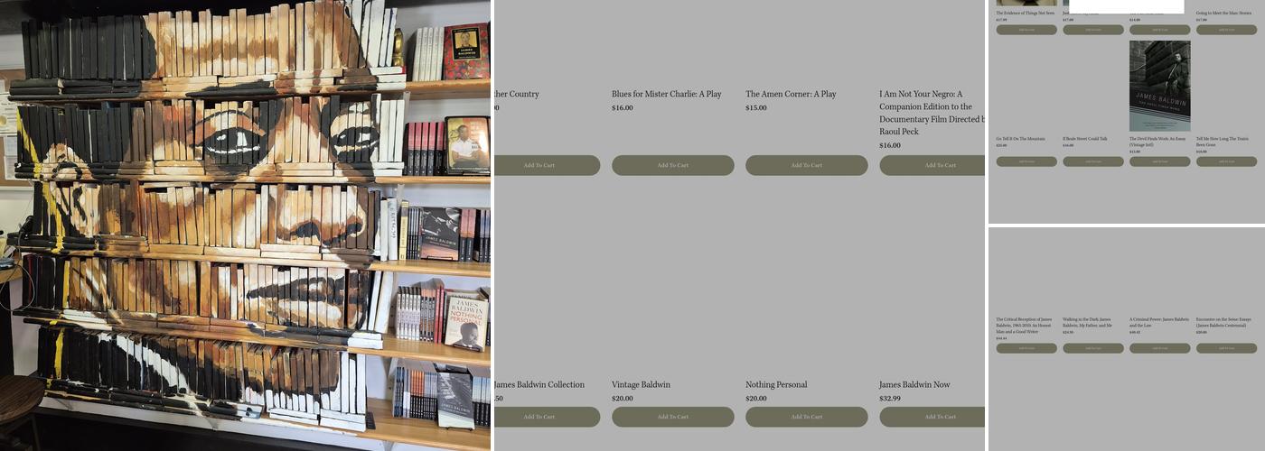 Baldwin & Co. coffee + bookstore Menu